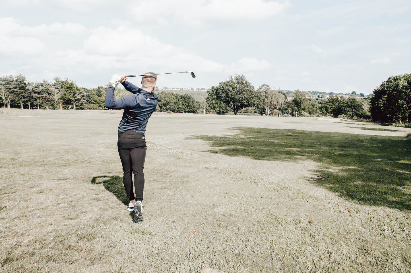 JET BLACK STRETCH JOGGER