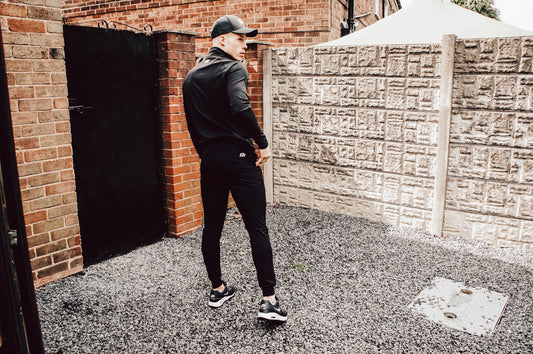 JET BLACK STRETCH JOGGER